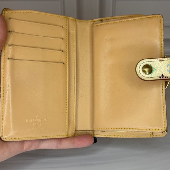 Louis Vuitton Murakami Multicolor Kisslock Compact Wallet | Vintage - Picture 8 of 10